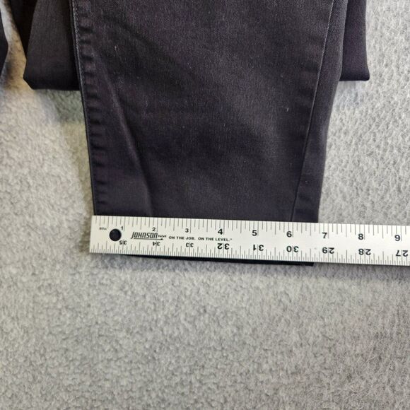 Democracy Ab Technology Jeans Womens 14 Black Ankle Tappered Comfort Waistband - Picture 11 of 16
